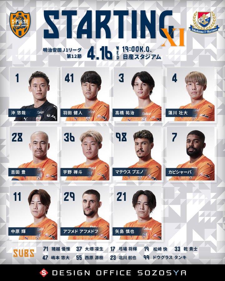Đội hình ra quân Yokohama F. Marinos vs. Shimizu S-Pulse: Claude trở lại sau án treo giò, Matthäus vs. Capisiaba