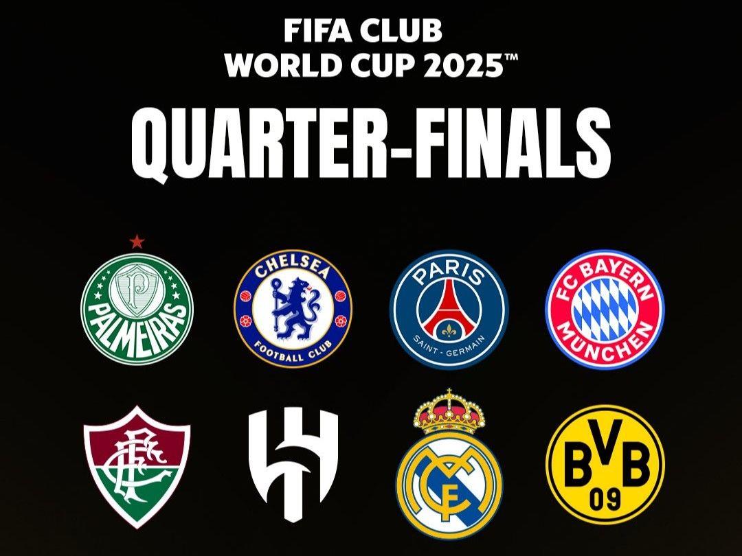 Tứ kết Club World Cup: 5 suất châu Âu, 2 ông lớn Bundesliga, 2 đội bóng Nam Mỹ Brazil chung một nửa, trăng non thành ánh sáng châu Á