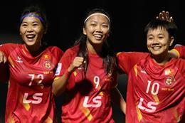 CLB nữ TP HCM sớm vào tứ kết Cúp C1 châu Á
